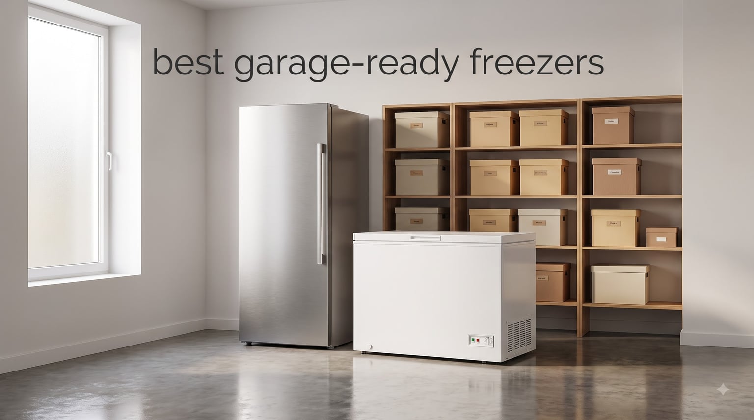 best garage-ready freezers