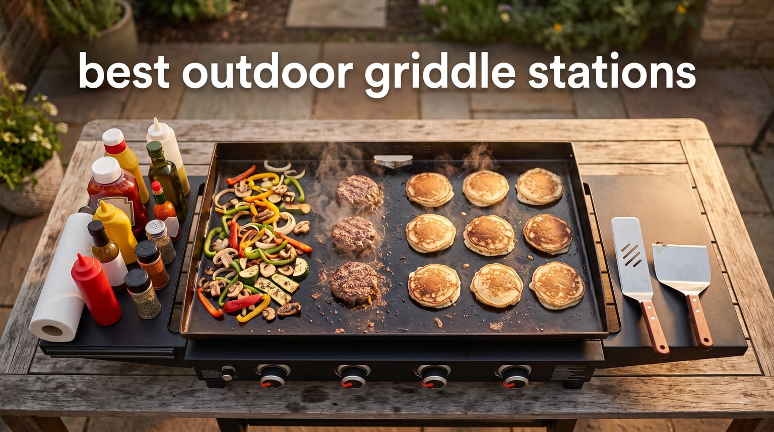 best outdoor griddle stations