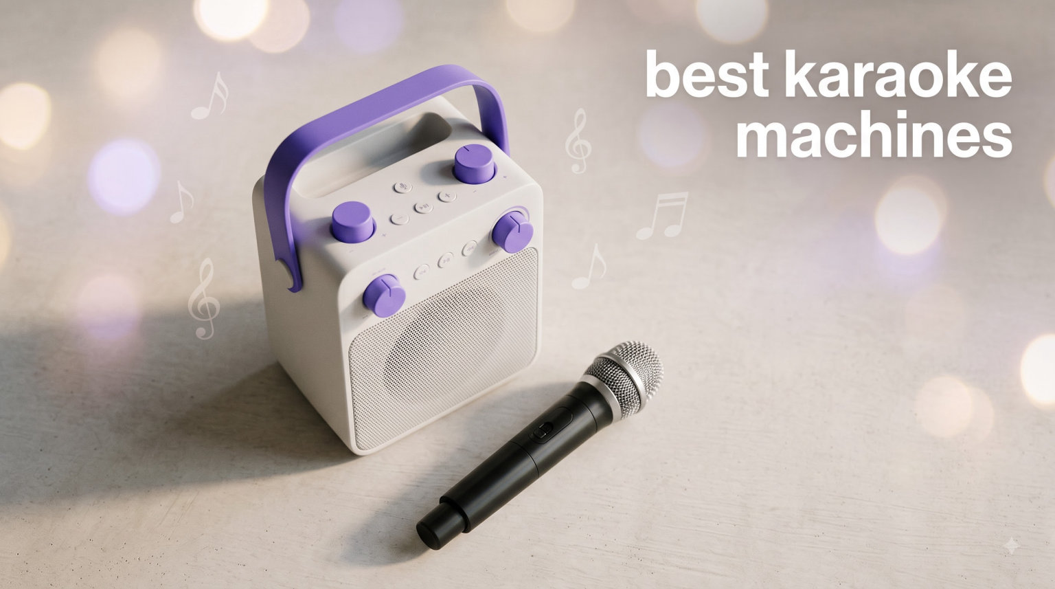 best karaoke machines
