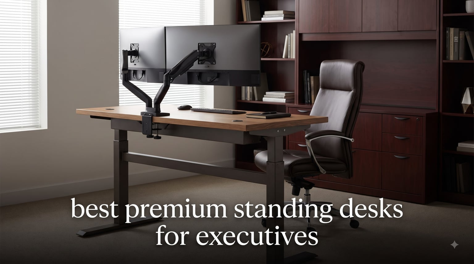 best premium standing desks for executives