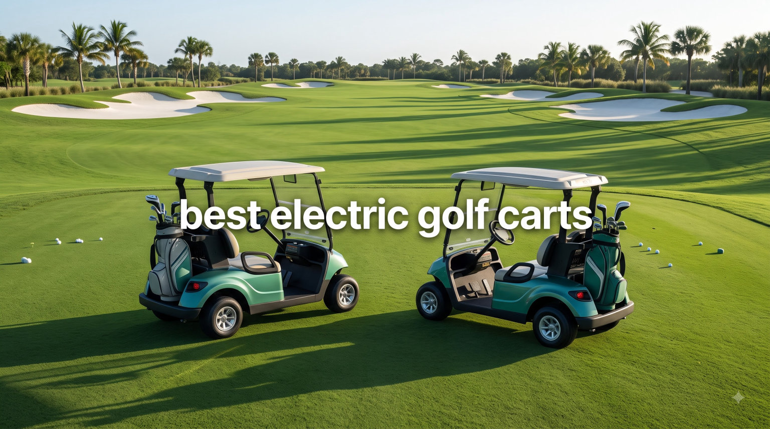 best electric golf carts