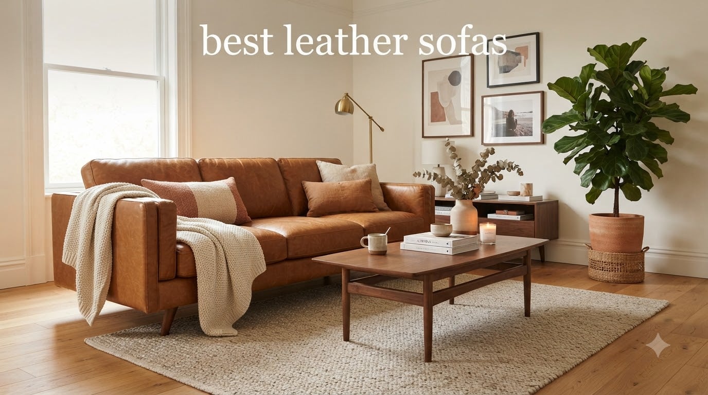 best leather sofas