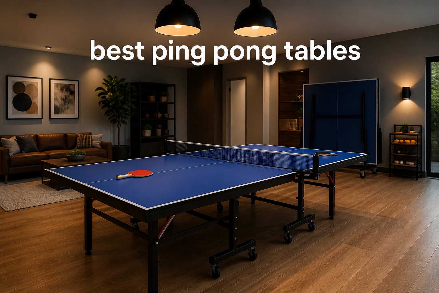 best ping pong tables