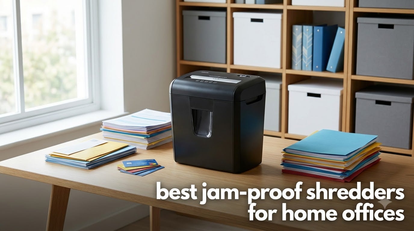best jam-proof shredders for home offices