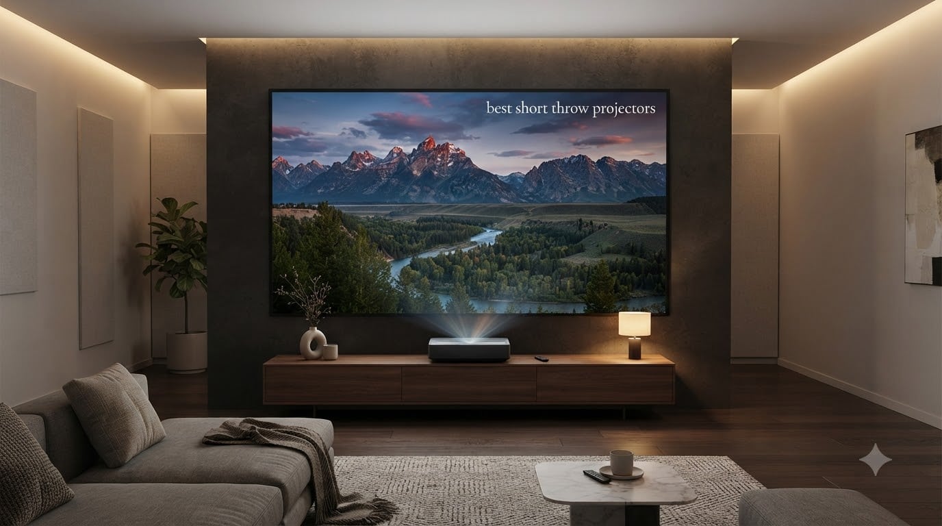 best short throw projectors