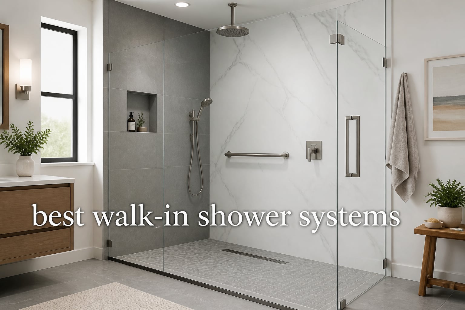 best walk-in shower systems