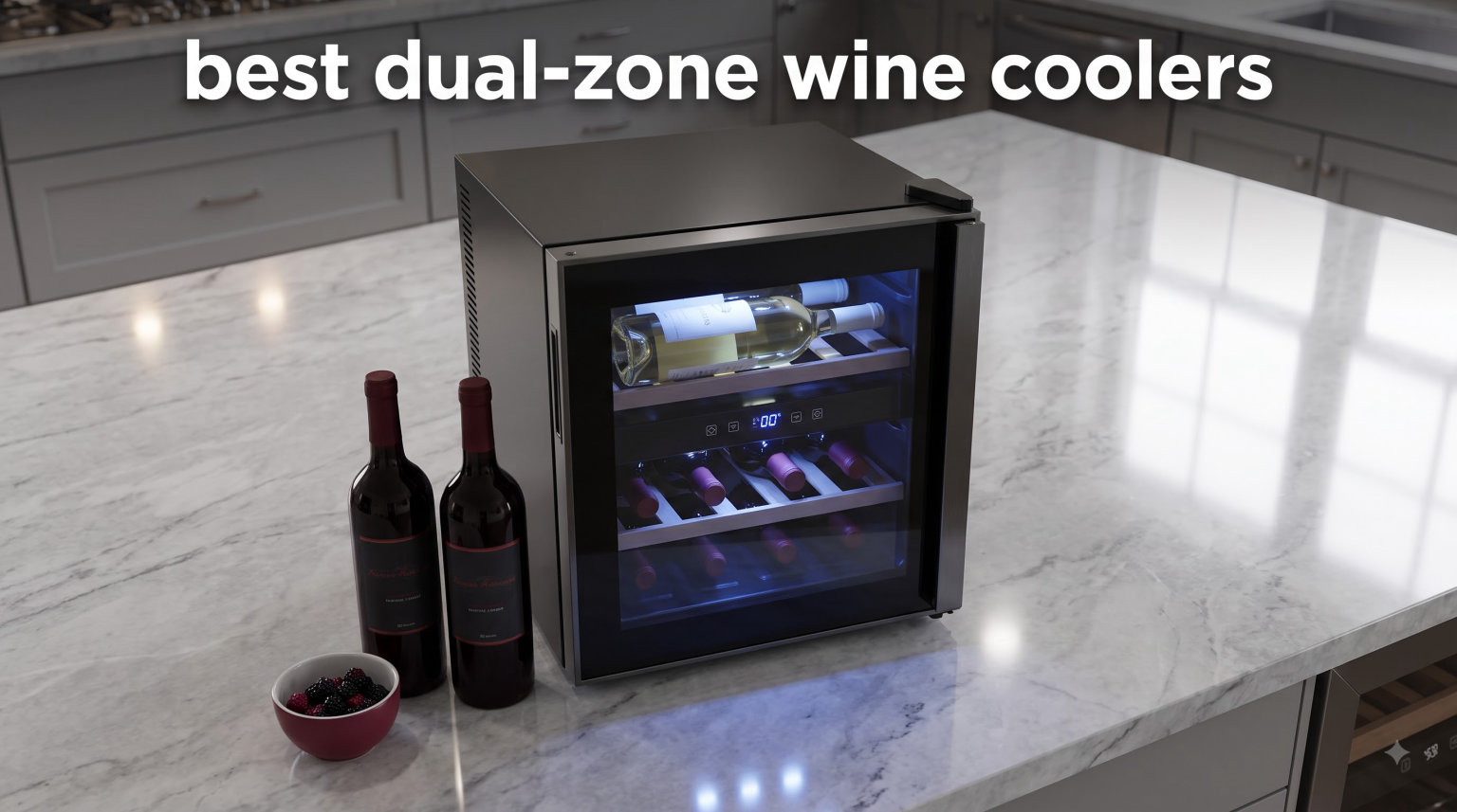 best dual-zone wine coolers