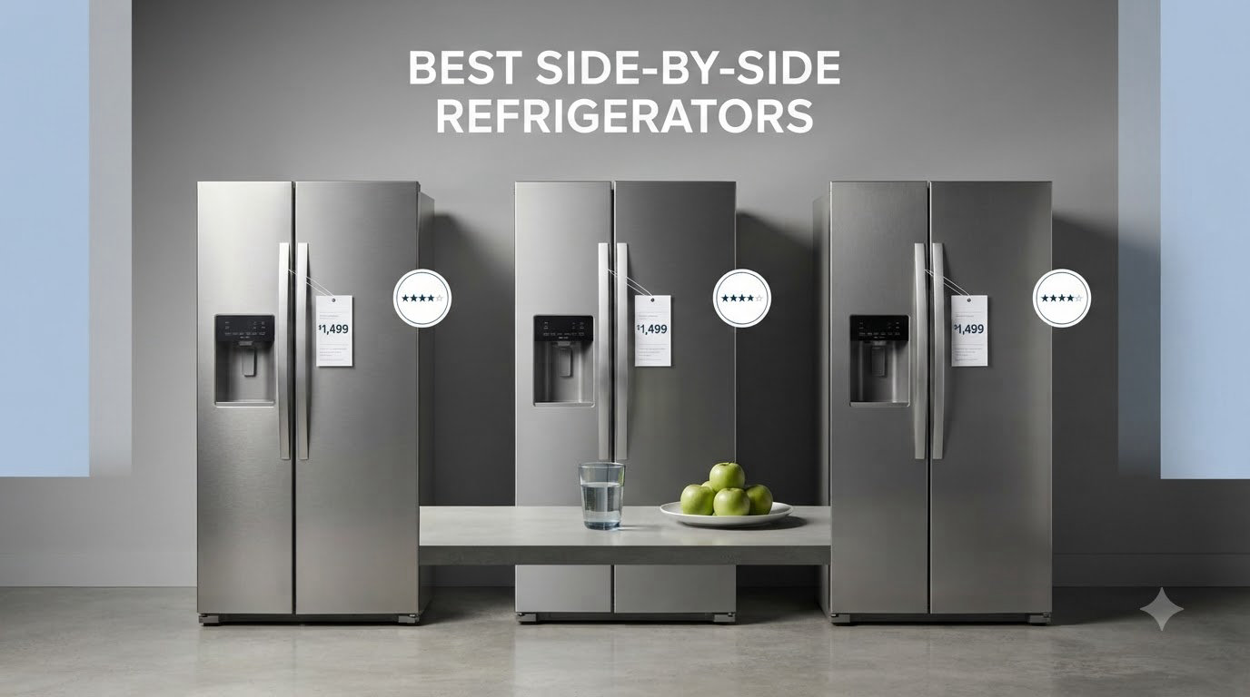 best side-by-side refrigerators