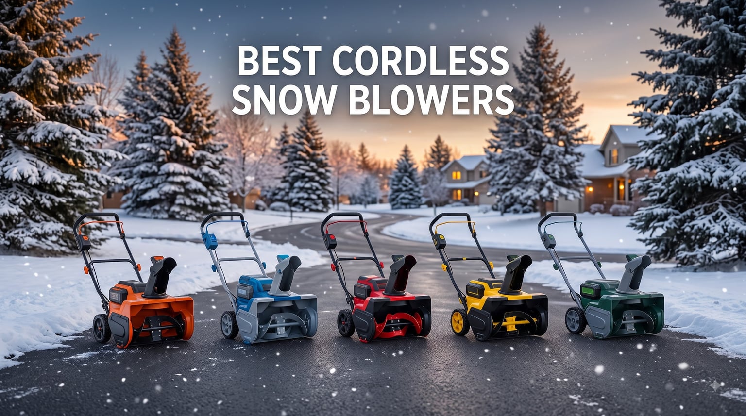 best cordless snow blowers