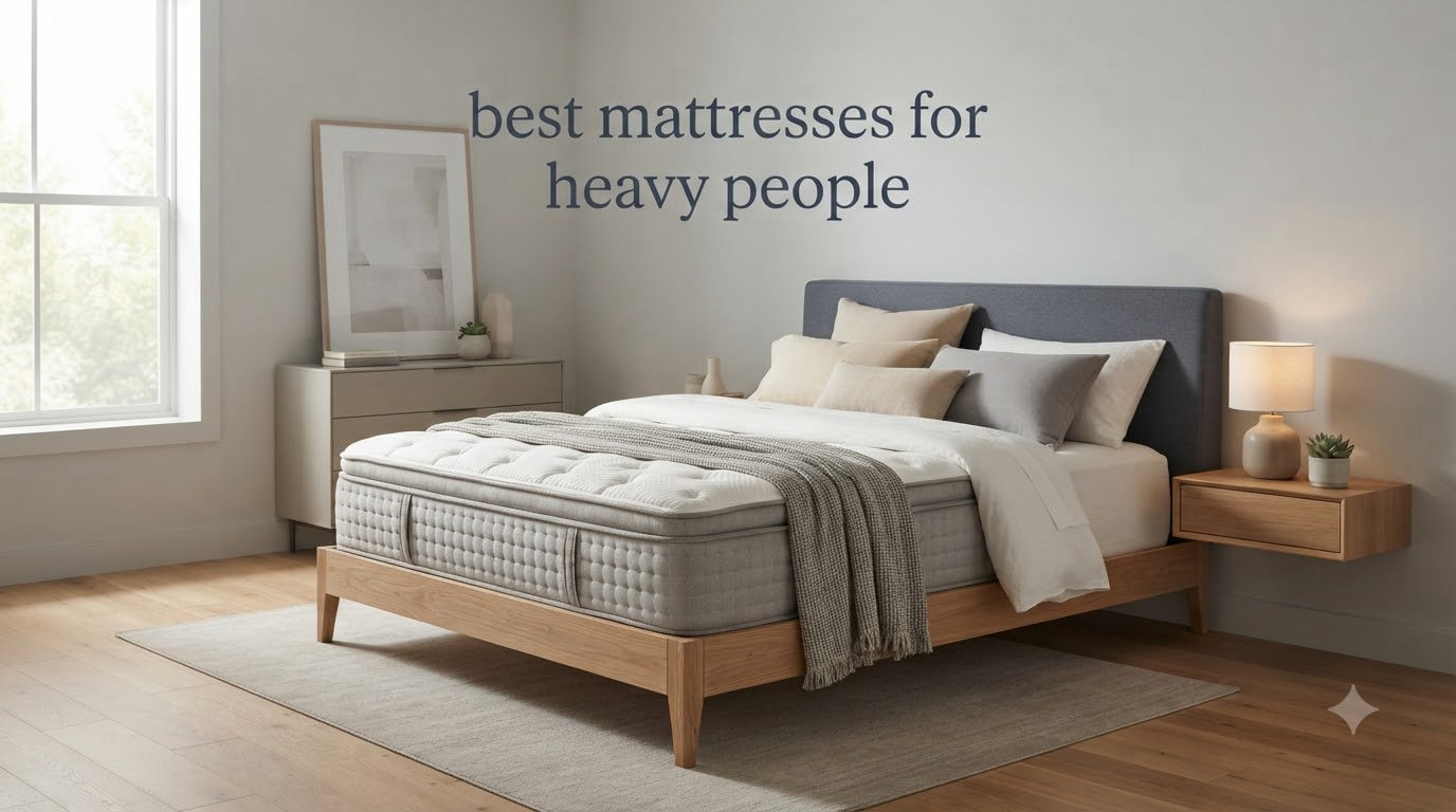 best mattresses for heavy people