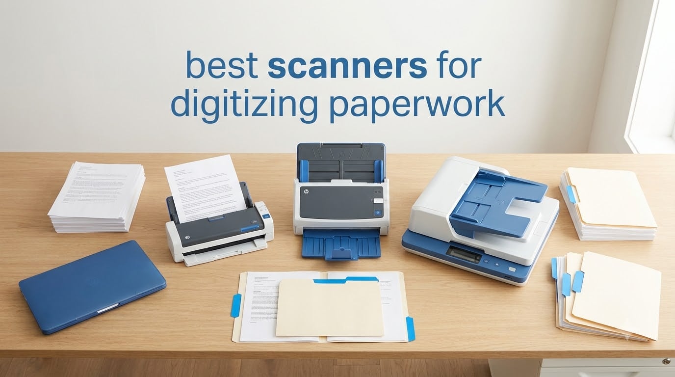 best scanners for digitizing paperwork