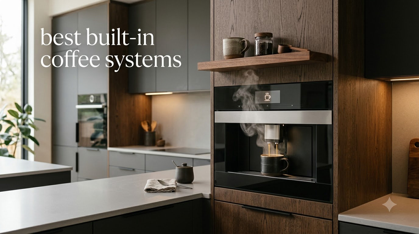 best built-in coffee systems