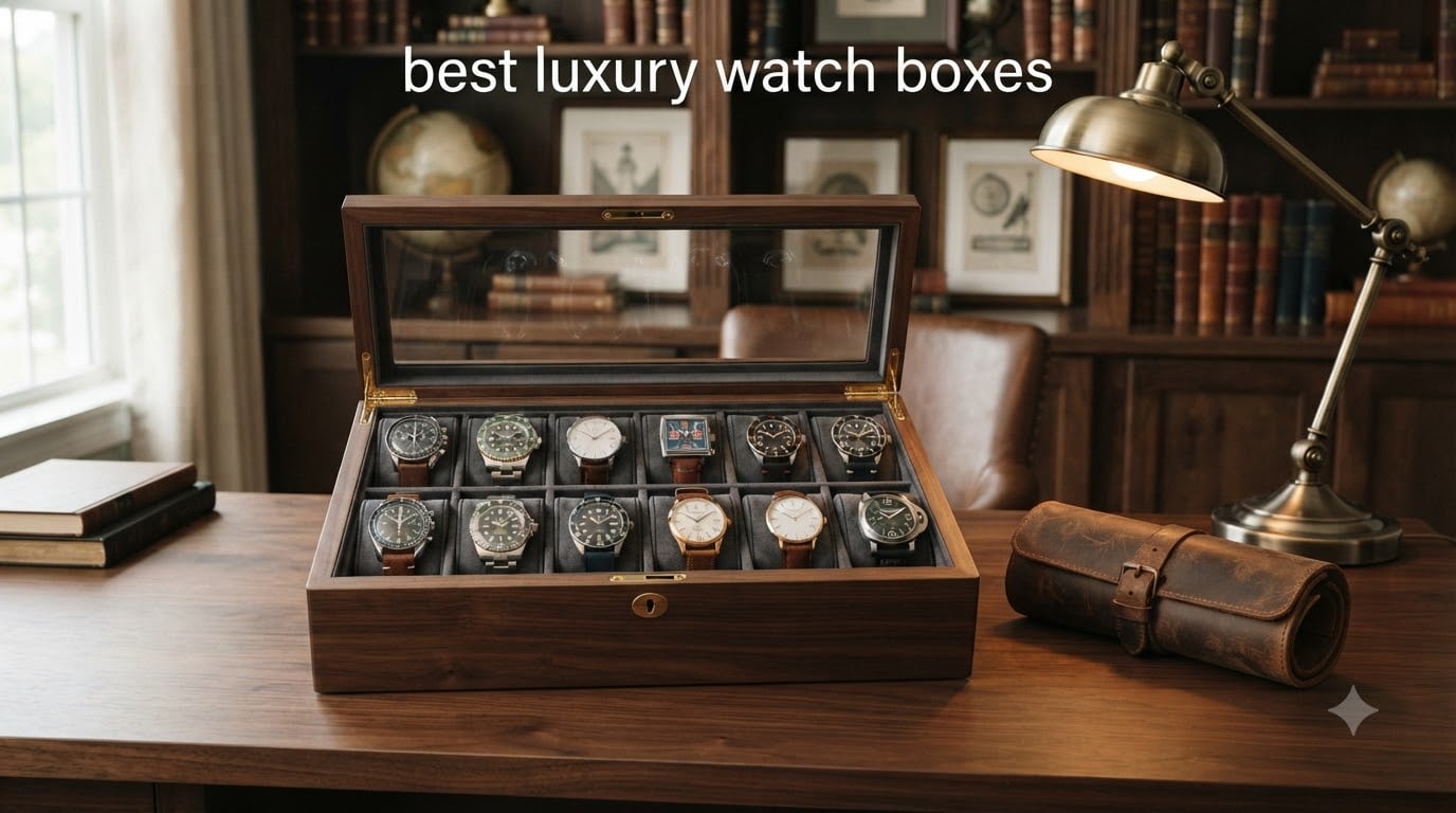 best luxury watch boxes