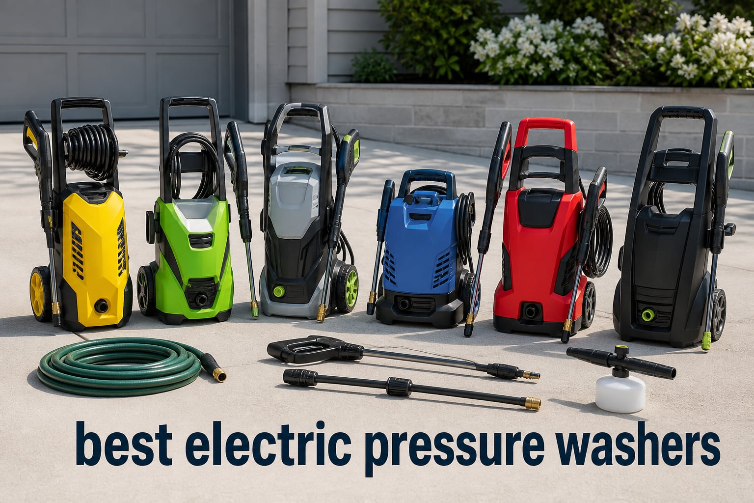 best electric pressure washers