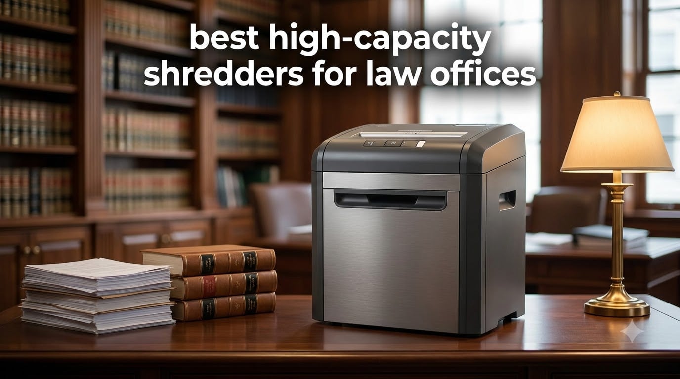 best high-capacity shredders for law offices