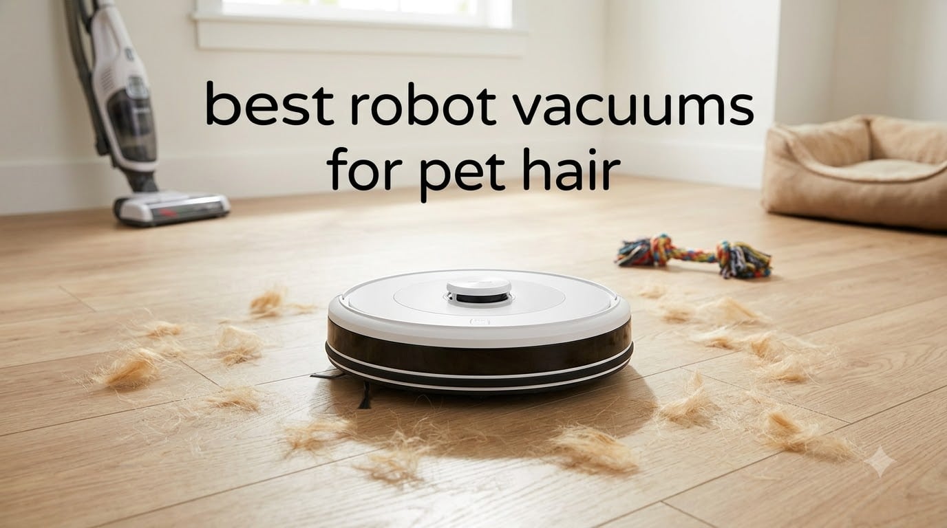 best robot vacuums for pet hair