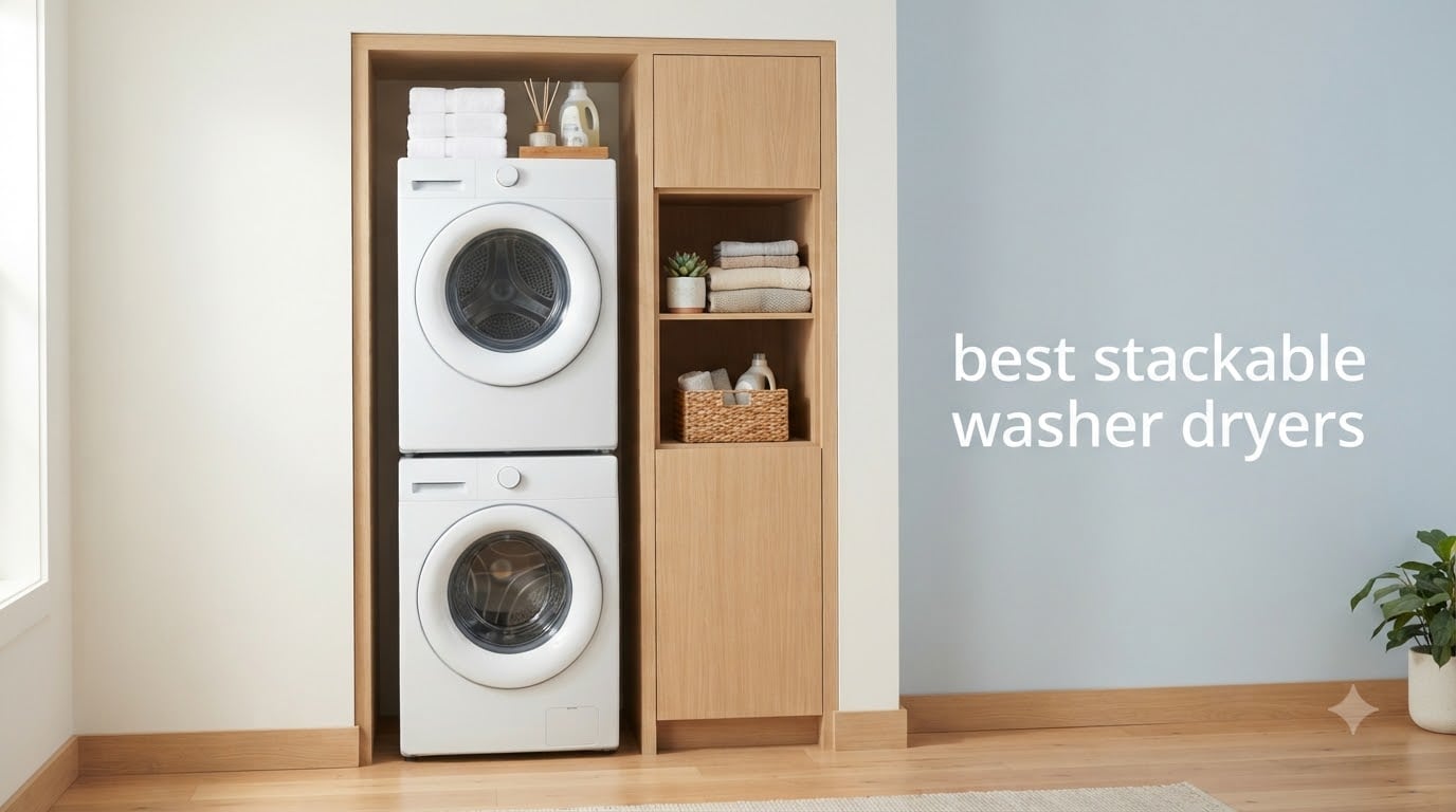 best stackable washer dryers