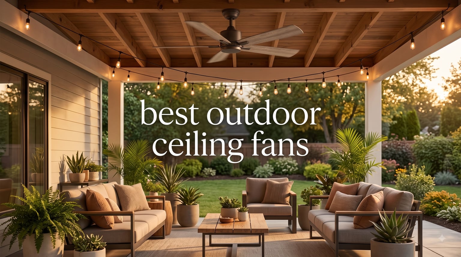 best outdoor ceiling fans