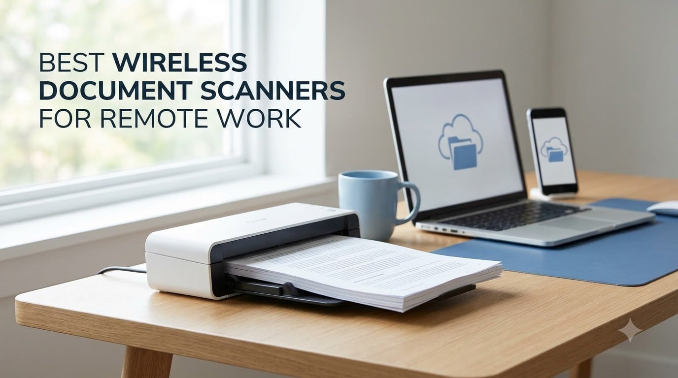 best wireless document scanners for remote work