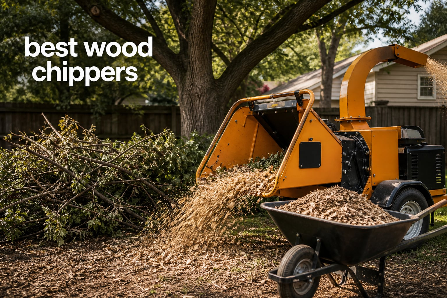 best wood chippers
