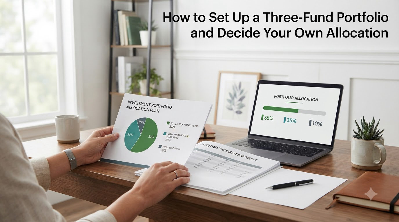 How to Set Up a Three-Fund Portfolio and Decide Your Own Allocation