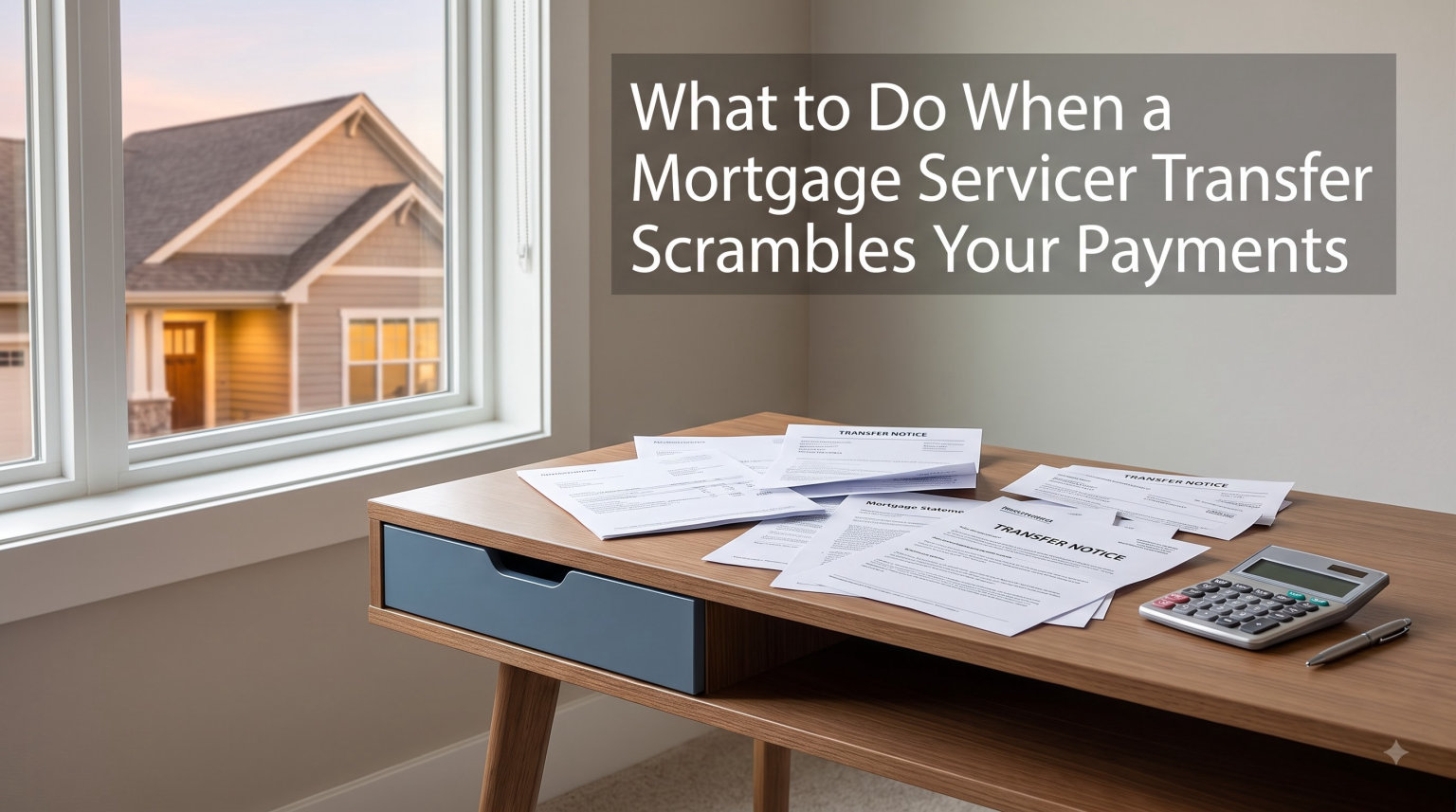 What to Do When a Mortgage Servicer Transfer Scrambles Your Payments
