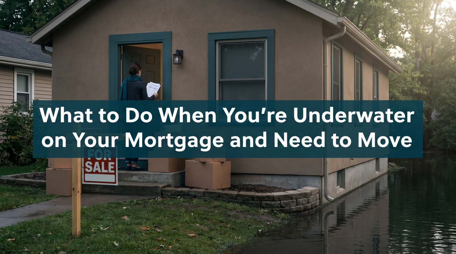 What to Do When You're Underwater on Your Mortgage and Need to Move