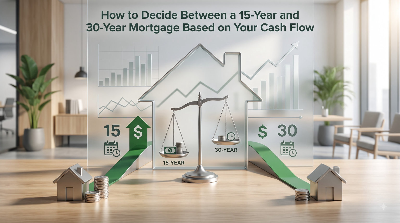 How to Decide Between a 15-Year and 30-Year Mortgage Based on Your Cash Flow