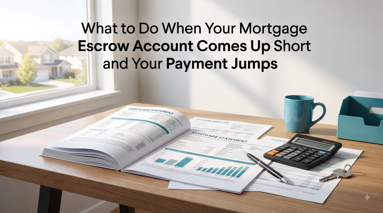 What to Do When Your Mortgage Escrow Account Comes Up Short and Your Payment Jumps