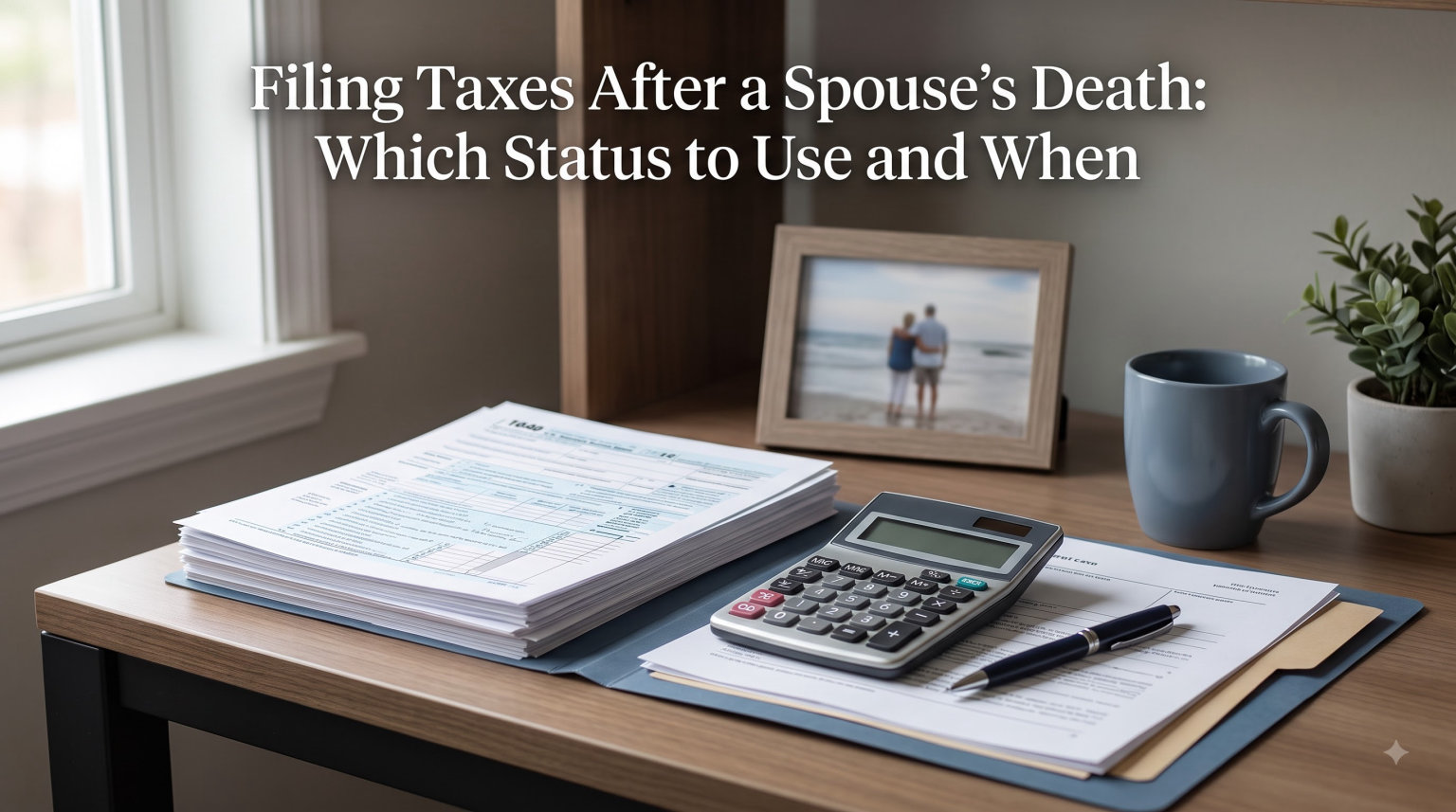 Filing Taxes After a Spouse's Death: Which Status to Use and When