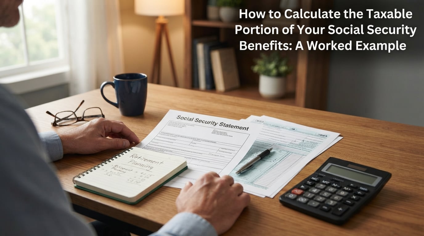 How to Calculate the Taxable Portion of Your Social Security Benefits: A Worked Example