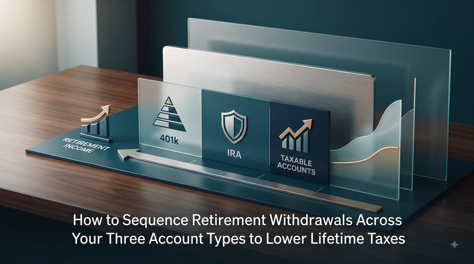 How to Sequence Retirement Withdrawals Across Your Three Account Types to Lower Lifetime Taxes