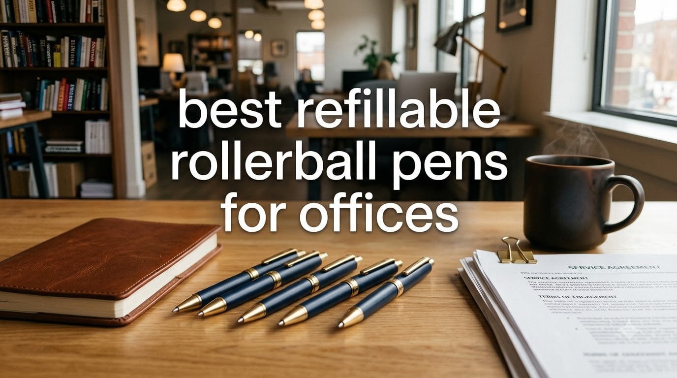 best refillable rollerball pens for offices