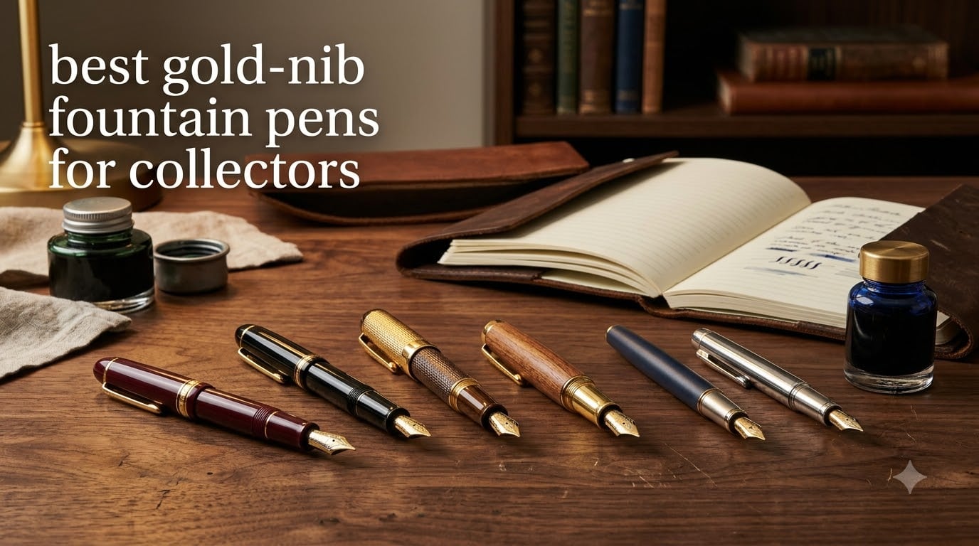 best gold-nib fountain pens for collectors