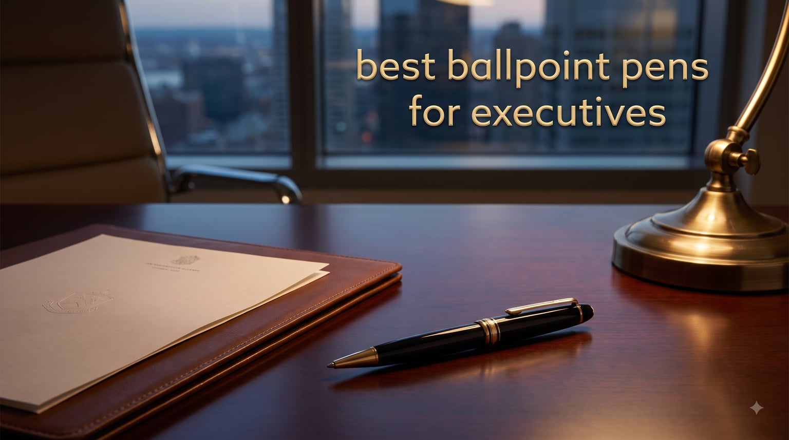 best ballpoint pens for executives