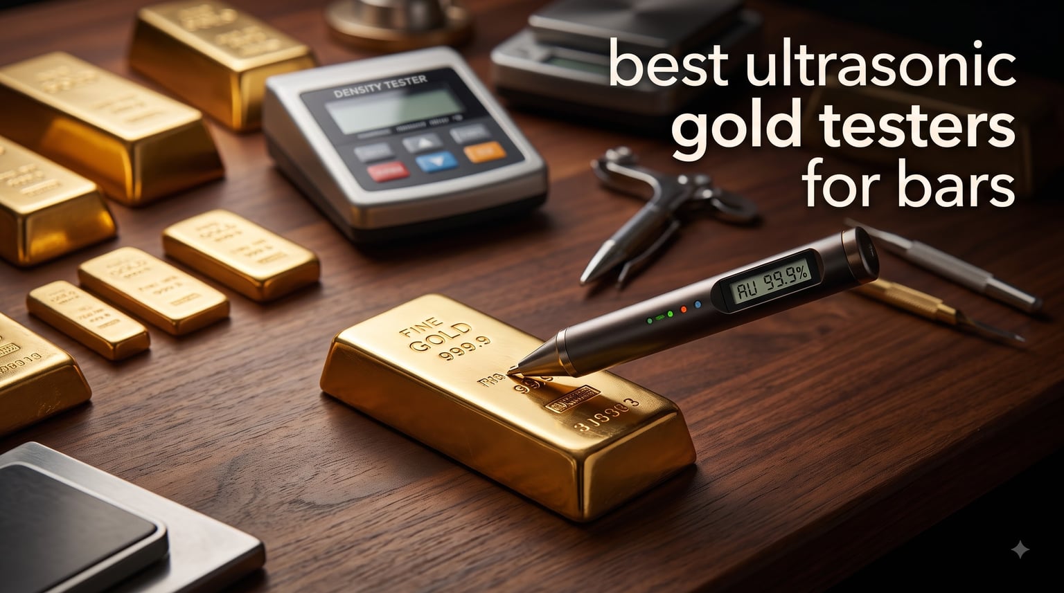 best ultrasonic gold testers for bars
