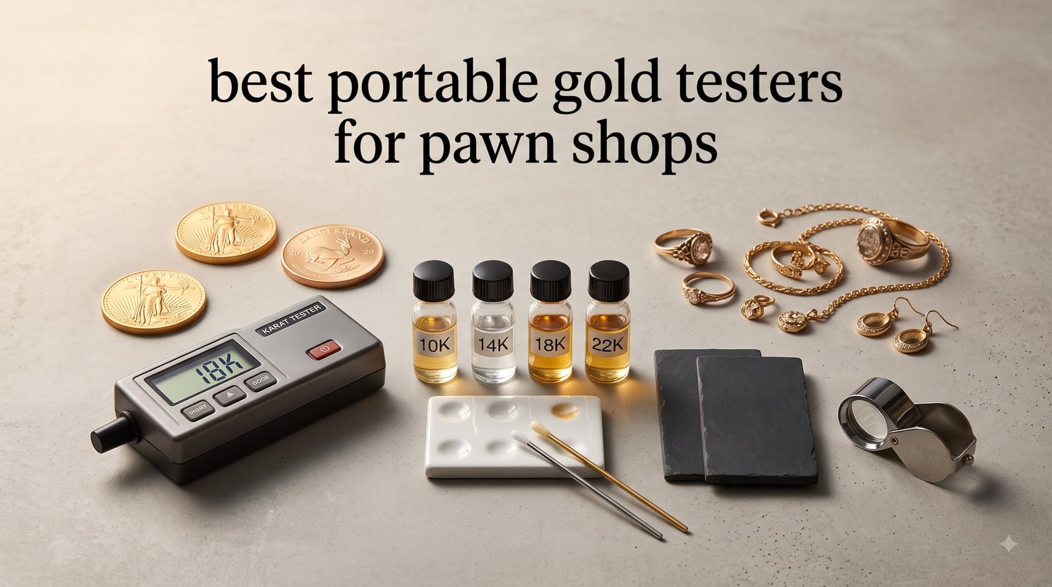 best portable gold testers for pawn shops