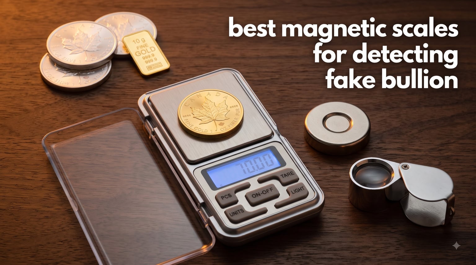 best magnetic scales for detecting fake bullion