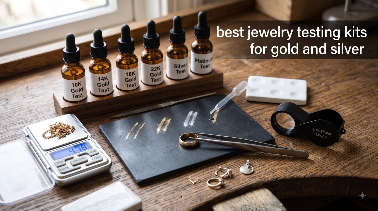 best jewelry testing kits for gold and silver