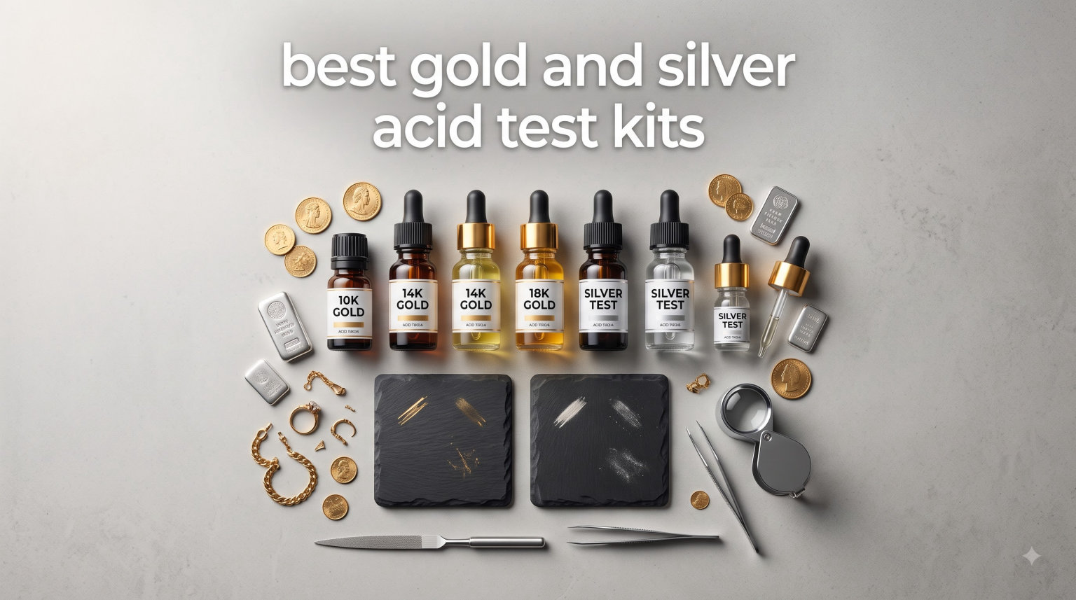 best gold and silver acid test kits