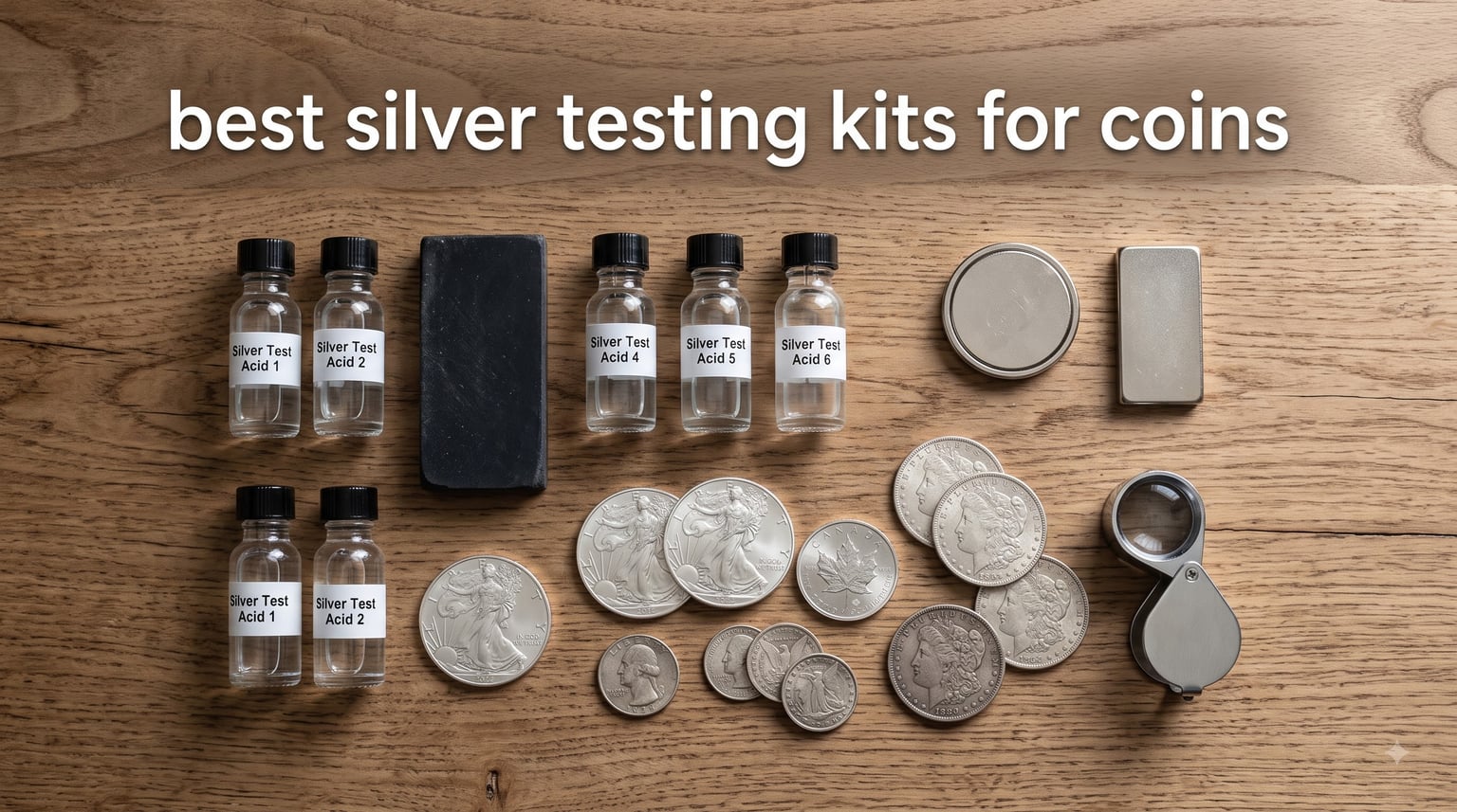 best silver testing kits for coins