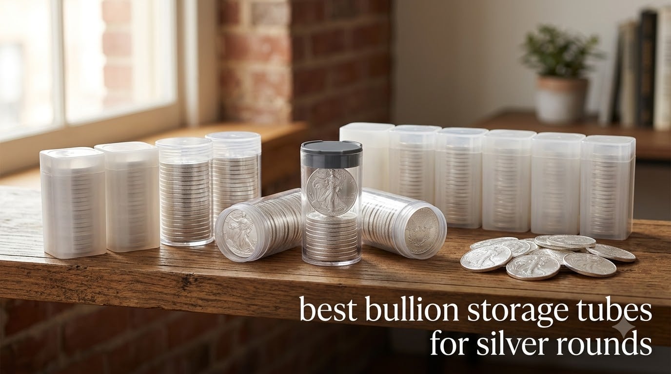 best bullion storage tubes for silver rounds