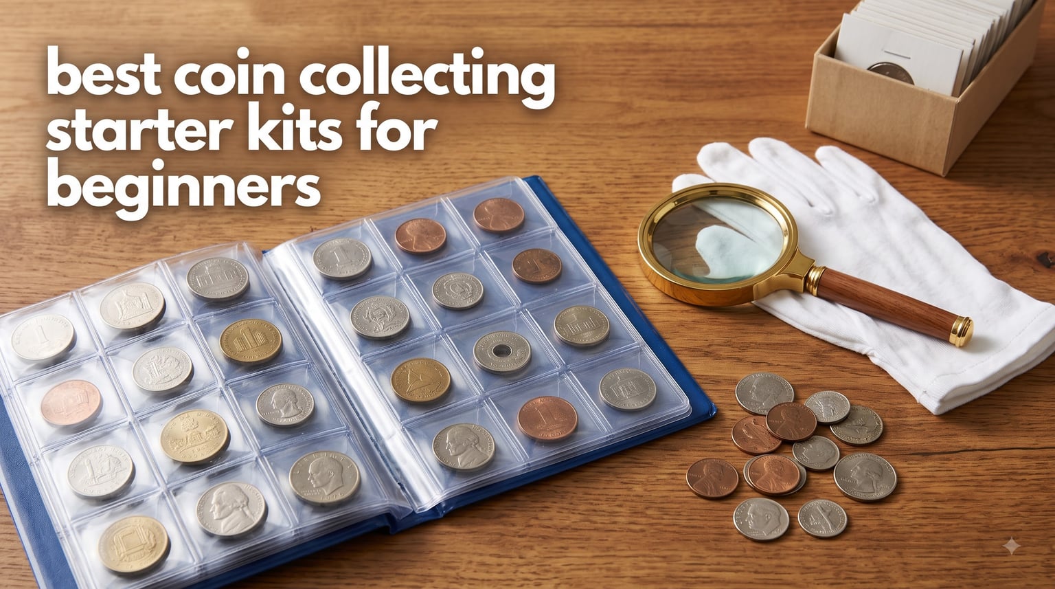 best coin collecting starter kits for beginners