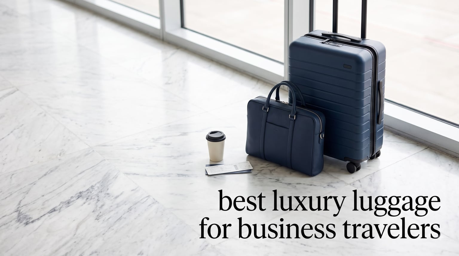 best luxury luggage for business travelers