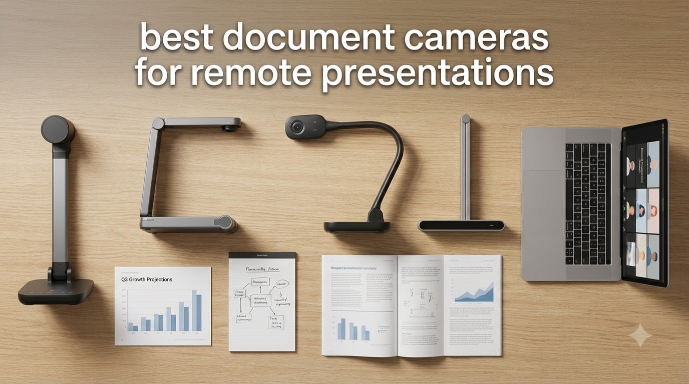 best document cameras for remote presentations