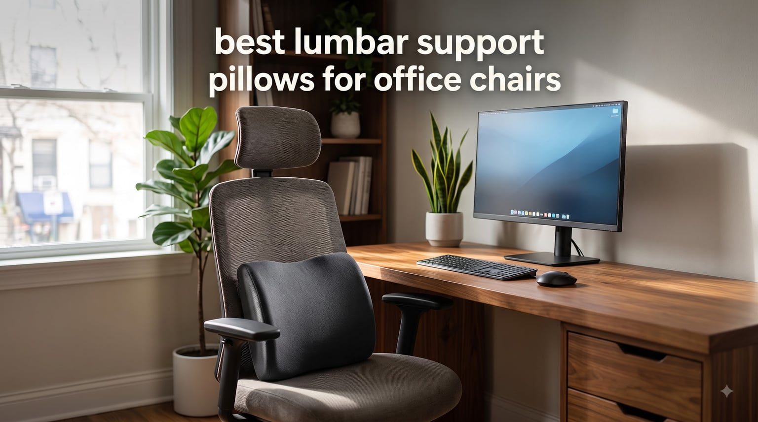 best lumbar support pillows for office chairs