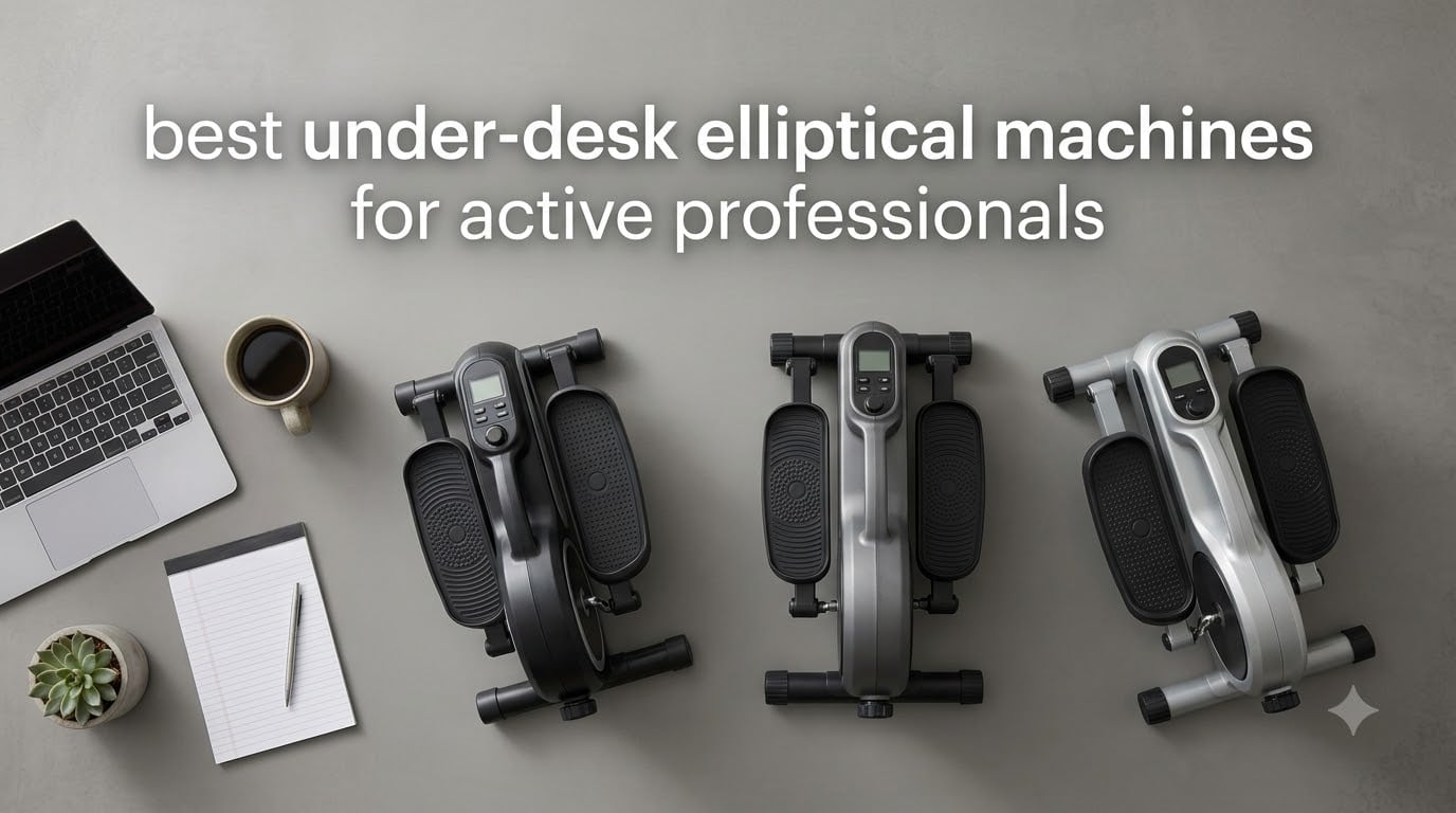 best under-desk elliptical machines for active professionals
