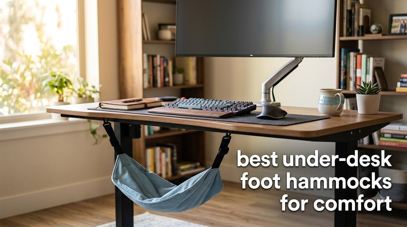best under-desk foot hammocks for comfort
