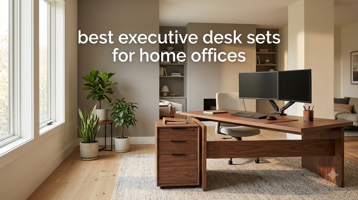 best executive desk sets for home offices