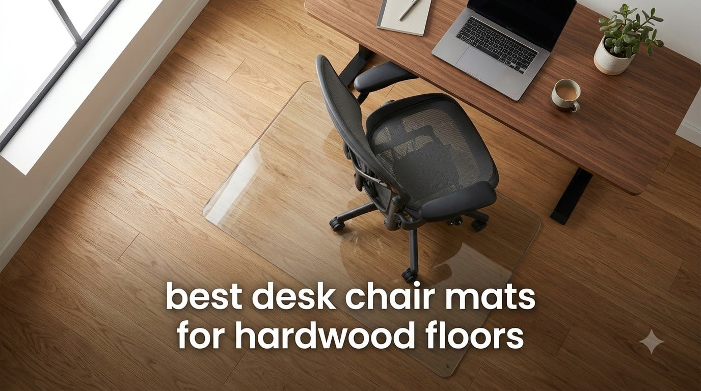 best desk chair mats for hardwood floors